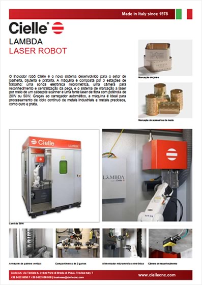 Catálogo - Cielle - Lambda Laser Robot