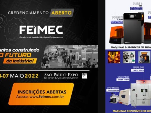 FEIMEC - Feira Internacional de Máquinas e Equipamentos de 03 a 07 de Maio de 2022