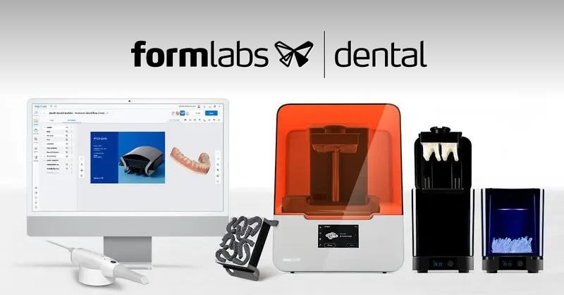 Form 3B | Impressora 3D da Formlabs projetada especificamente para aplicações odontológicas