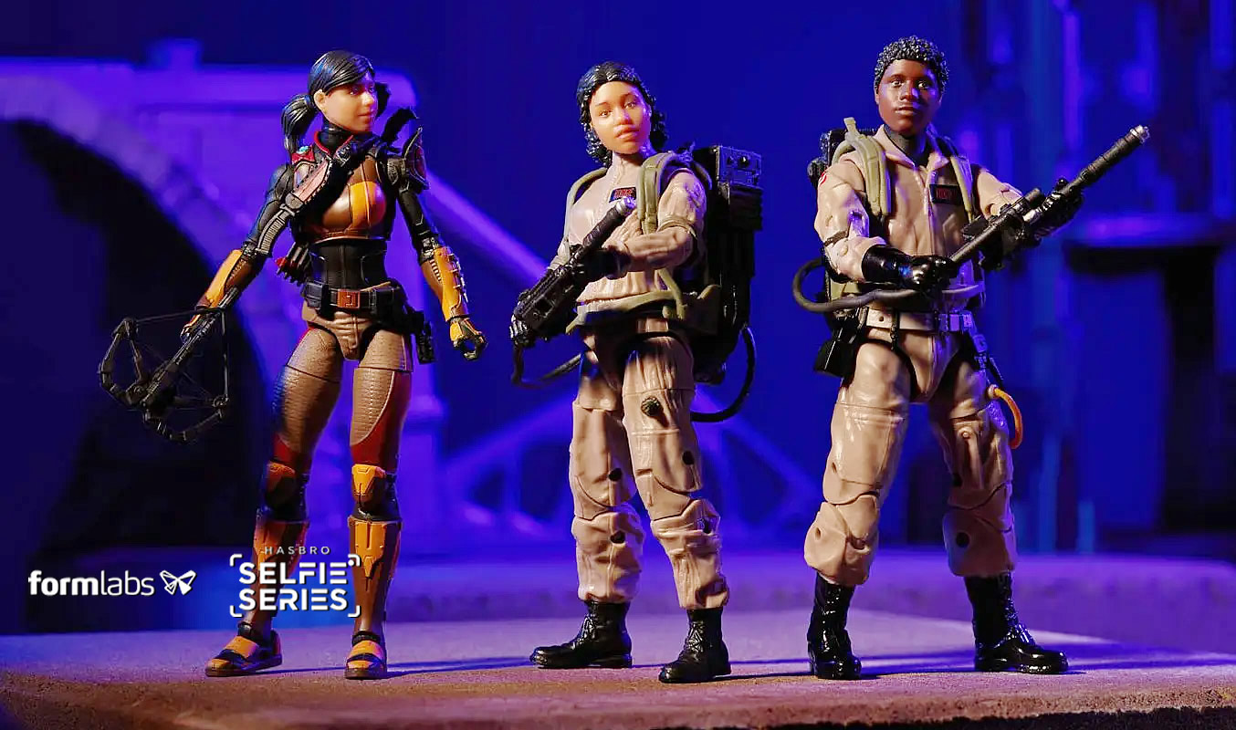 Hasbro Selfie Series | Formlabs em parceria com a Hasbro para personalização de Action Figures