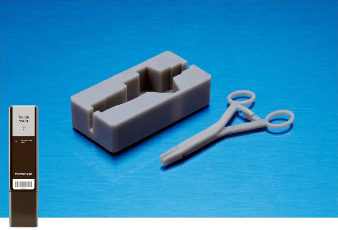 Materiais SLA de impressão 3D para área de saúde | Resina Tough 1500