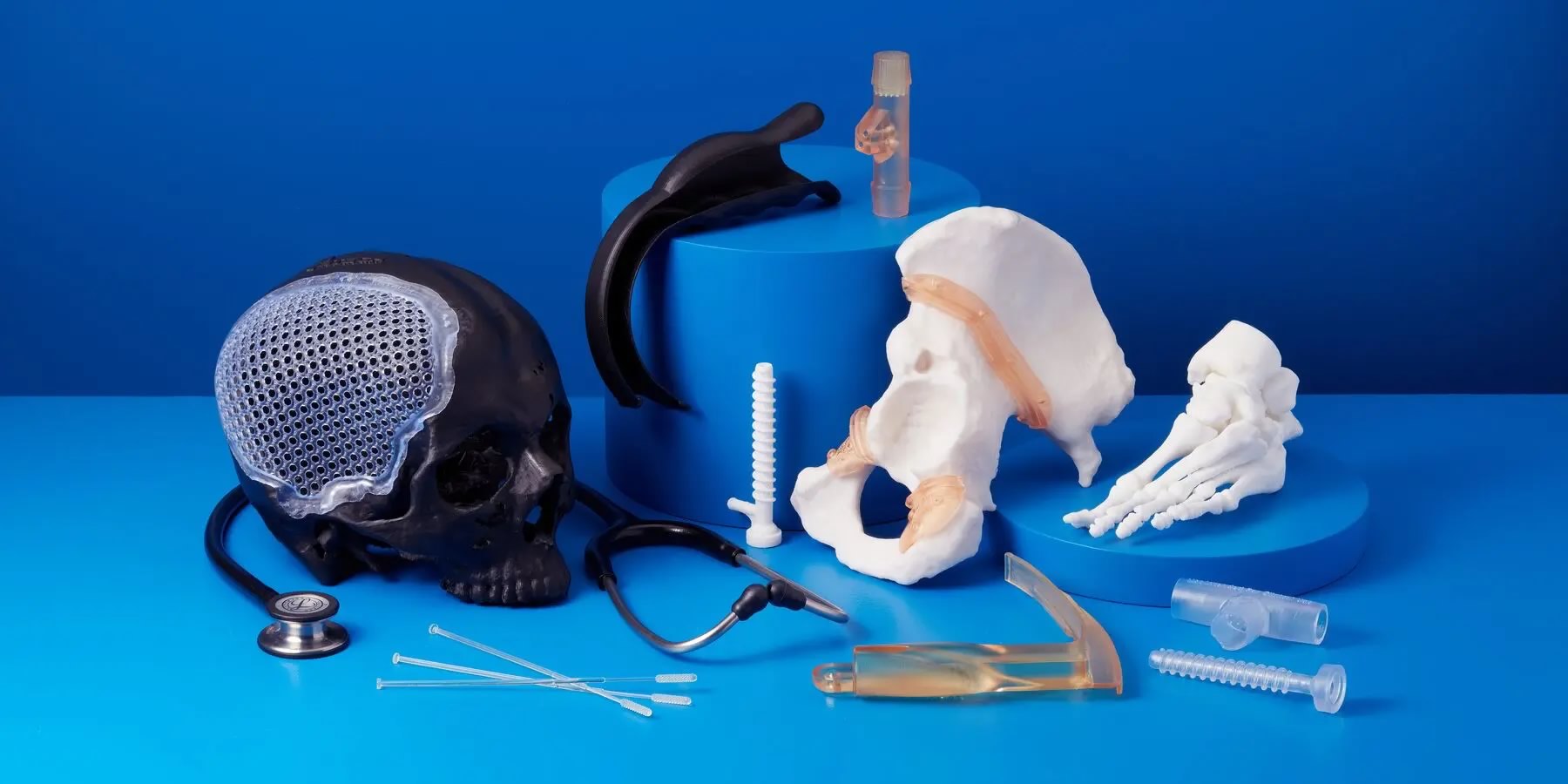 Materiais SLA de impressão 3D para área de saúde | Resinas BioMed