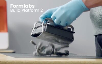 Build Platform 2 | Como remover com perfeição as peças impressas 3D em resina