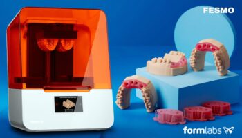 Impressora 3D de resina Form 3B Formlabs tecnologia SLA para área odontológica