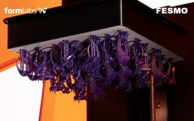 Form 3 Impressora 3D de resina da Formlabs para produção de joias com designs mais finos