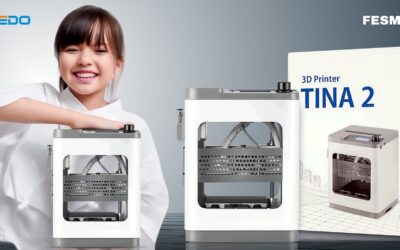 Tina 2 da Weedo: Impressão 3D de Filamento 100% amigável para iniciantes