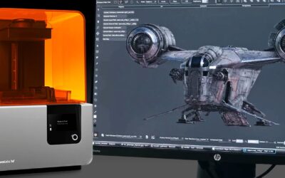 The Mandalorian | ILM desenvolve miniatura 3D da Razor Crest utilizando impressora de resina Formlabs