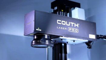 Sistema de marcação a laser COUTH LASER PRO para alta produtividade e integração em linhas de produção