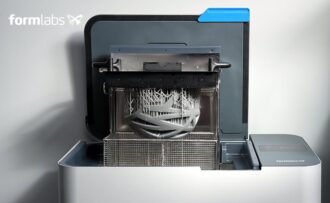 Guia para o Pós-processamento de Peças Impressas em 3D com Tecnologia SLA Formlabs