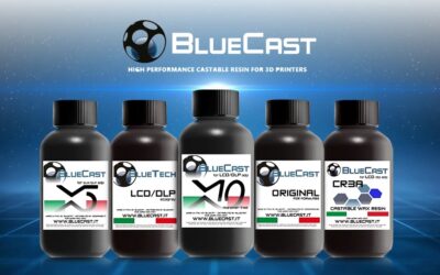 BlueCast: Resina compatível com Impressoras 3D Formlabs