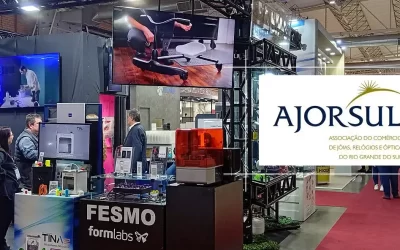 Ajorsul Fair Mercoóptica 2025 | FESMO apresenta soluções em impressão 3D no evento