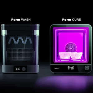 Form Wash e Form Cure: O Ecossistema de Pós-Produção Profissional da Formlabs