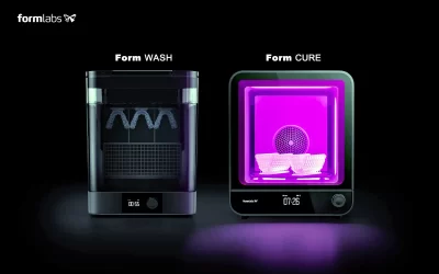 Form Wash e Form Cure: O Ecossistema de Pós-Produção Profissional da Formlabs