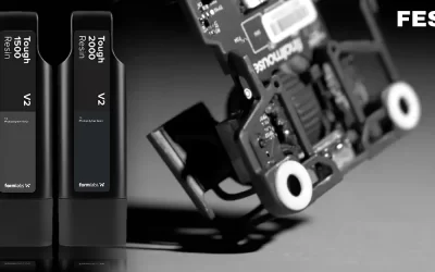 Form 4L e resina Tough 2000 V2 no desenvolvimento do mouse da Zerømouse