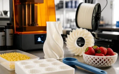 Impressão 3D Segura para Alimentos: Regulamentações, Tecnologias e Materiais