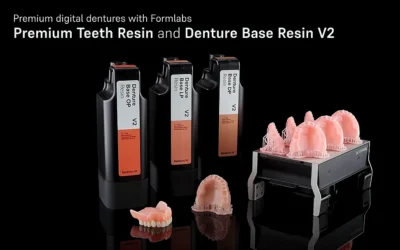 Denture Base Resin V2: nova resina da Formlabs para próteses dentárias mais naturais e duráveis