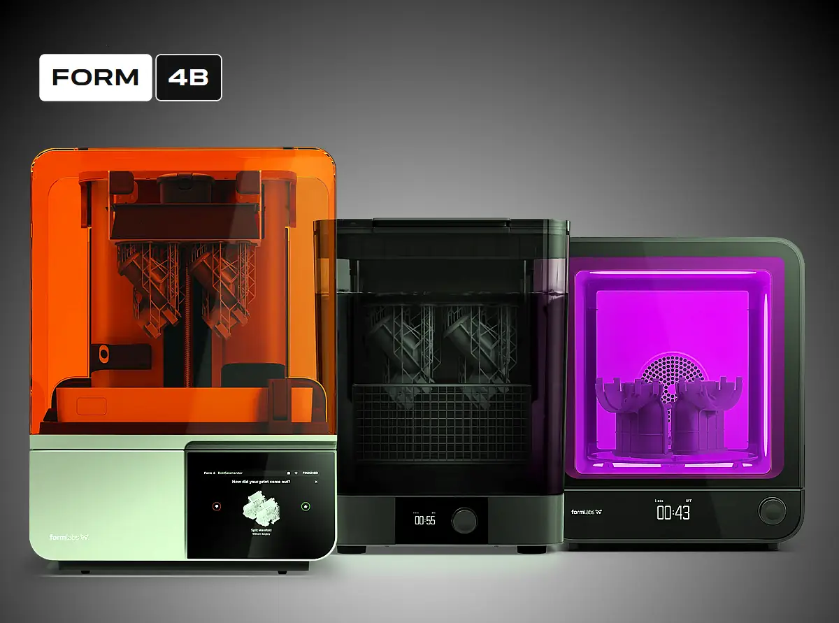 Formlabs Form 4B: impressão de bases de próteses dentárias com ecossistema validado