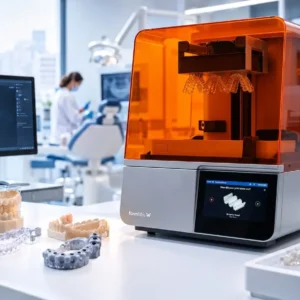 Form 4B a impressora 3D da Formlabs Dental para a odontologia digital
