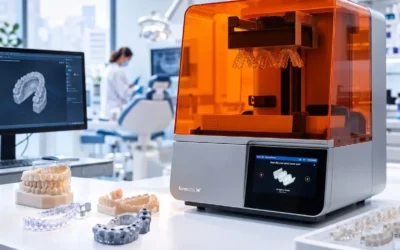 Form 4B a impressora 3D da Formlabs Dental para a odontologia digital