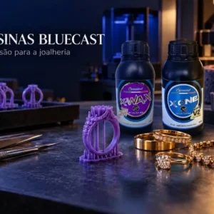 Resinas BlueCast para joalheria: mais precisão do protótipo à fundição