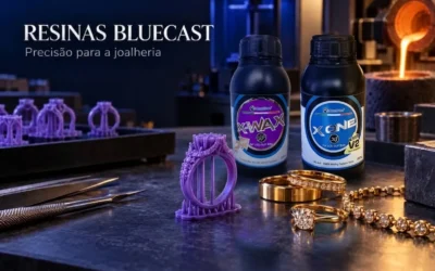 Resinas BlueCast para joalheria: mais precisão do protótipo à fundição